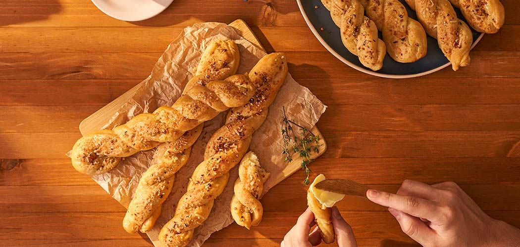 Palitinhos de pão