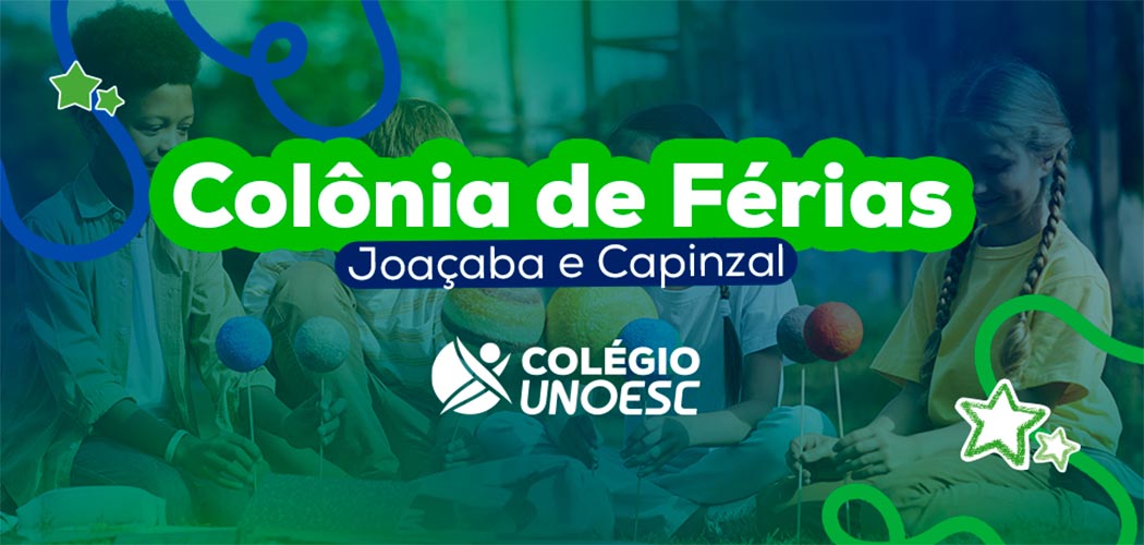 Colégio SuperAtivo promove Colônia de Férias nas unidades de Joaçaba e Capinzal