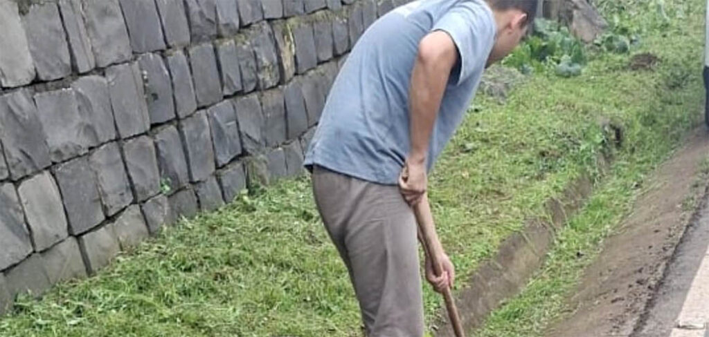 Herval d'Oeste trabalho de apenados