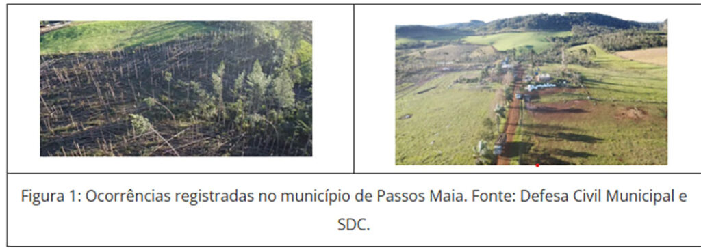 Passos Maia tornado