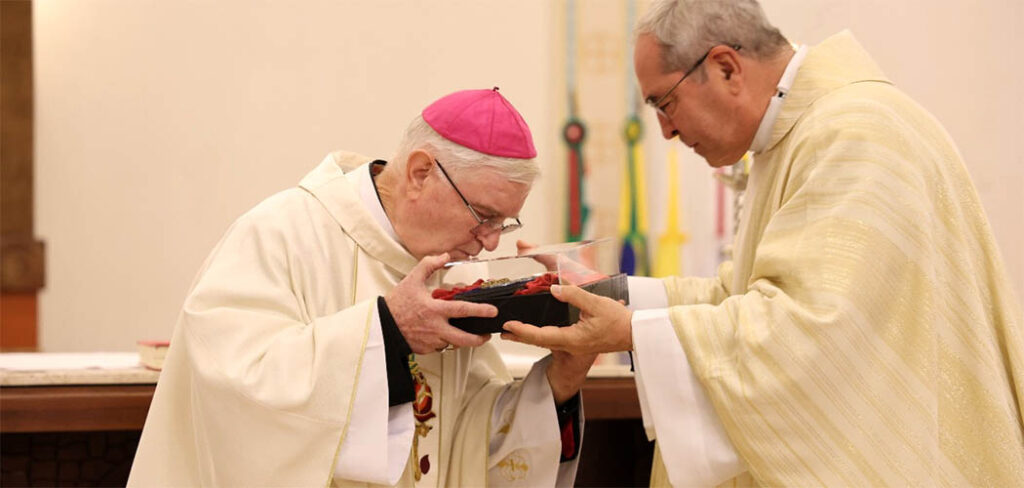 Relíquias na Diocese de Joaçaba