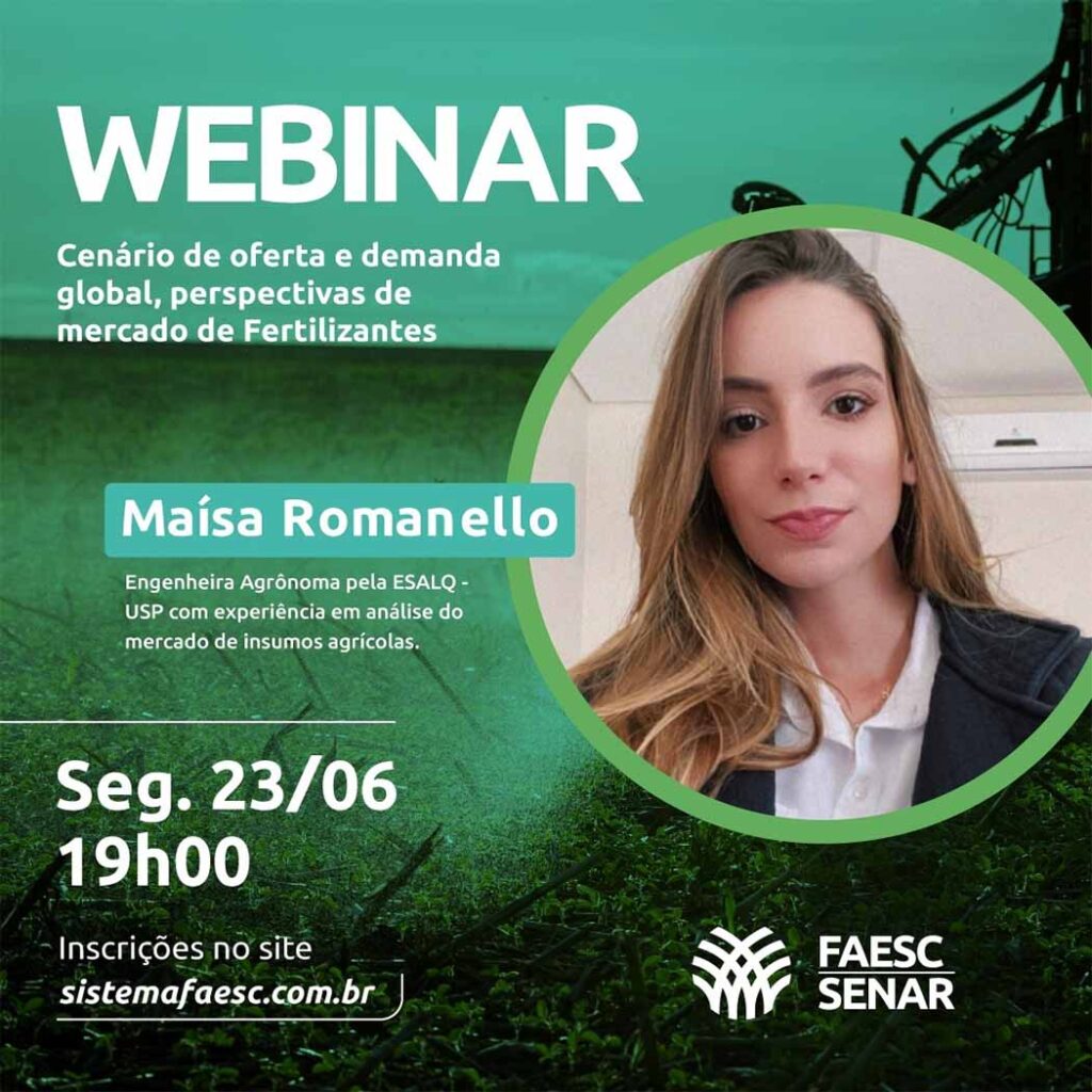 Senar webinar sobre fertilizantes