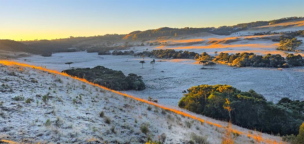 São Joaquim registra -6,5°C, a menor temperatura do ano em SC
