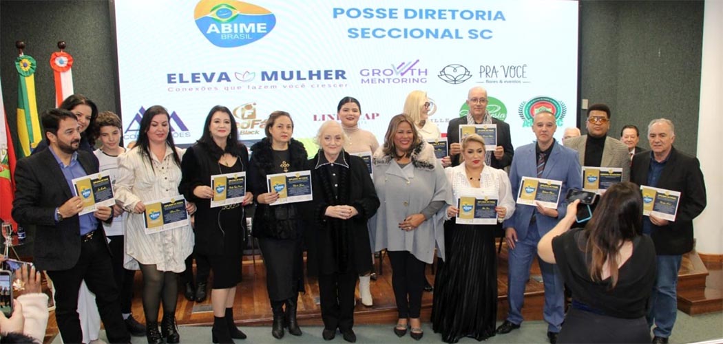 ABIME-SC empossa nova diretoria na Alesc e fortalece protagonismo feminino na mídia digital/Foto: Leva Mulher/Divulgação