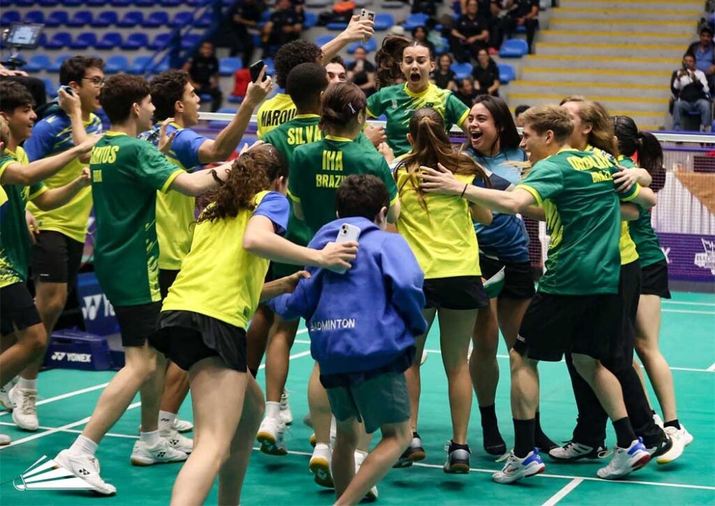 Atletas da AMOB de Joaçaba brilham no Campeonato Pan-Americano Júnior de Badminton