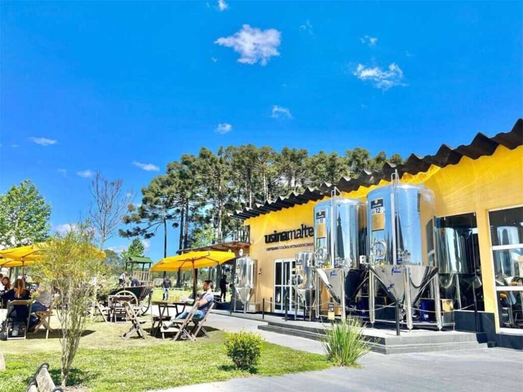 Biergarten Usinamalte em Witmarsum é um dos pontos turísticos que será visitado
