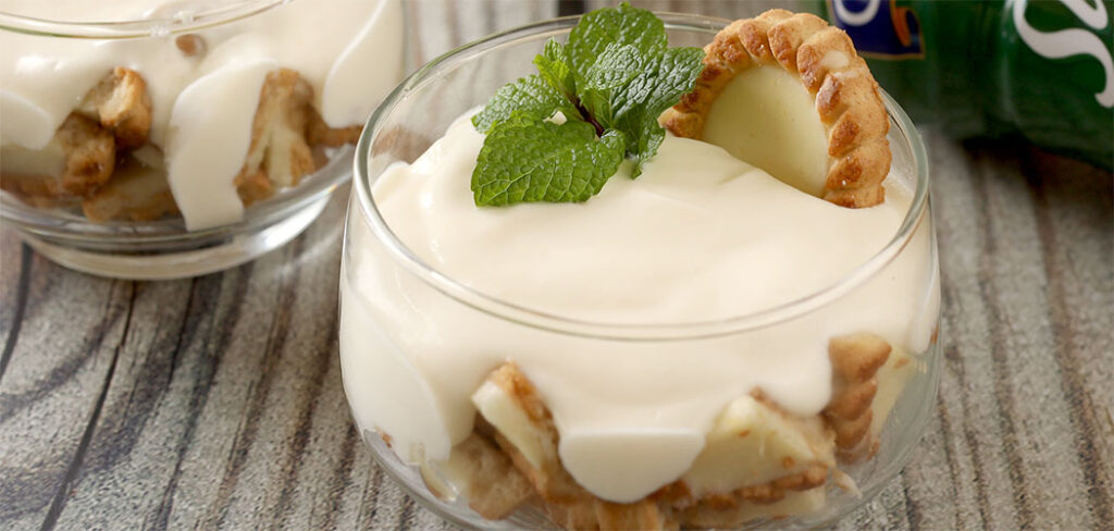 Cheesecake de limão na taça