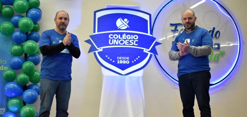 Unoesc consolida a nova marca Colégio Unoesc