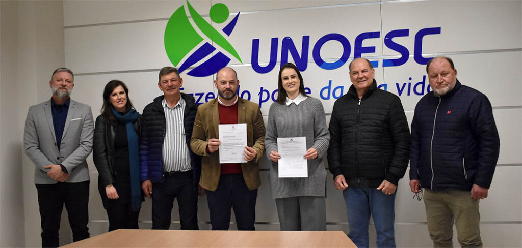 O reitor da Unoesc agradeceu a destinação da emenda e ressaltou a importância do apoio parlamentar