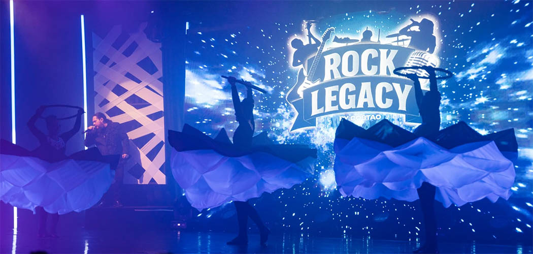 Costao do Santinho estreia espetáculo Rock Legacy