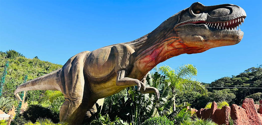 Conheça espécies do novo filme de Jurassic Park em Balneário Camboriú