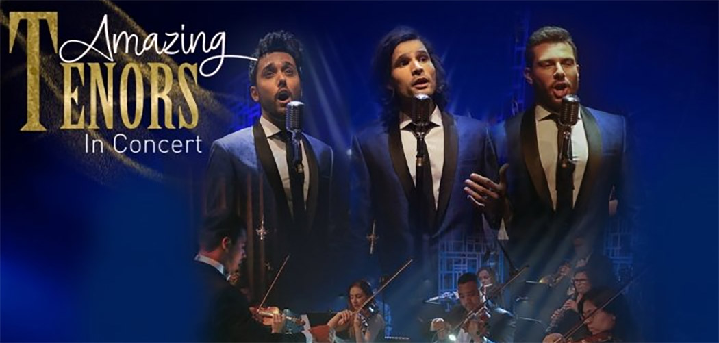 Espetáculo “Amazing Tenors – Sings Bocelli” chega a Joaçaba