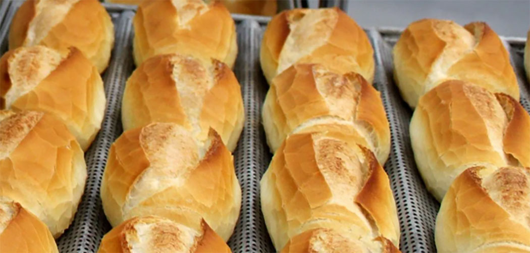 Pão francês caseiro