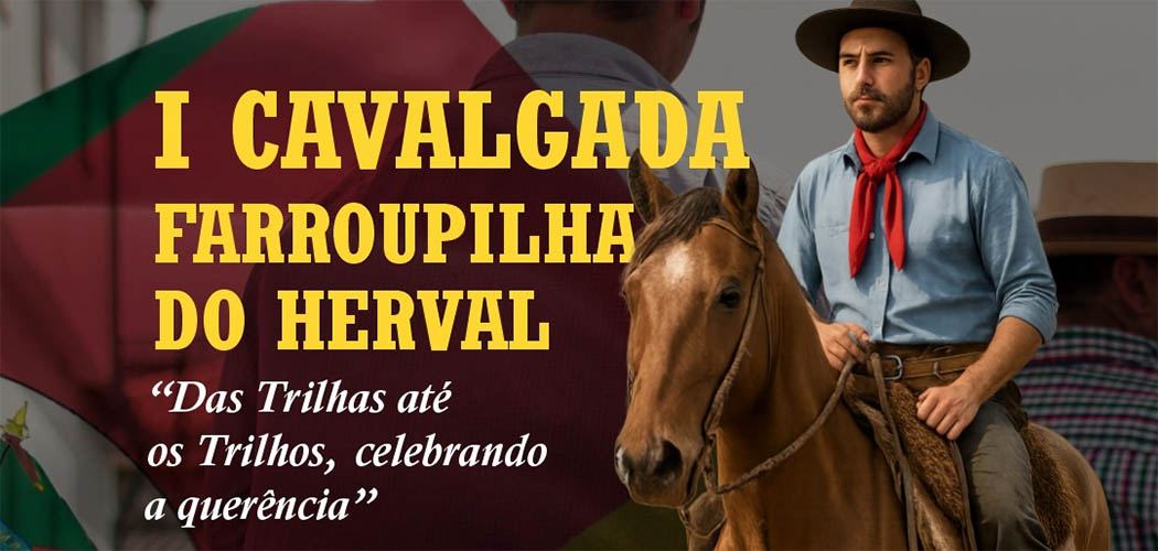 Herval d'Oeste promove a I Cavalgada Farroupilha do Herval