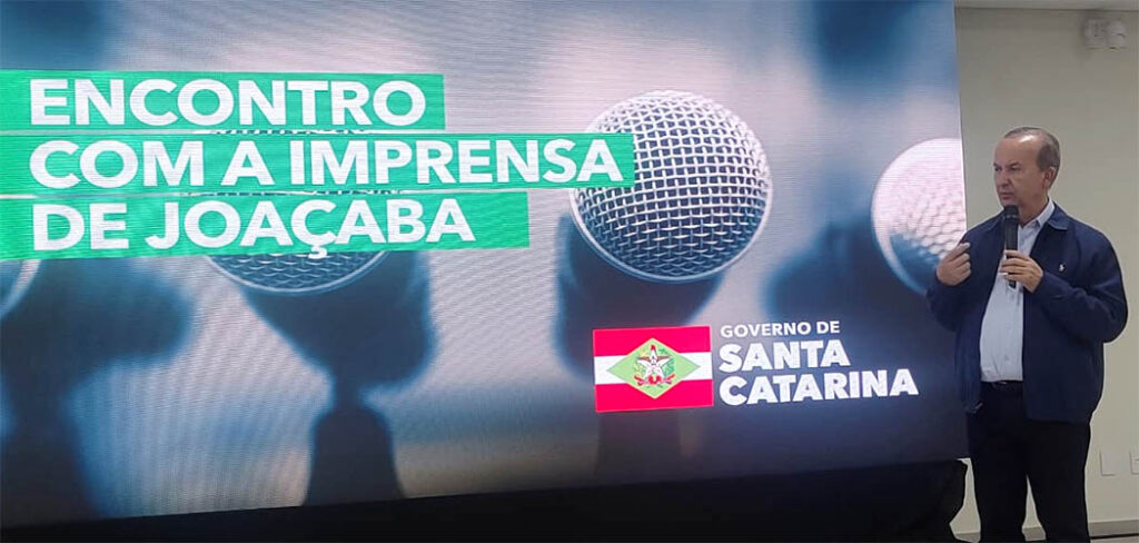 Governador Jorginho Mello em Joaçaba