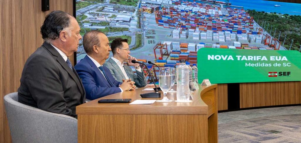 Governo SC medidas contra tarifaço