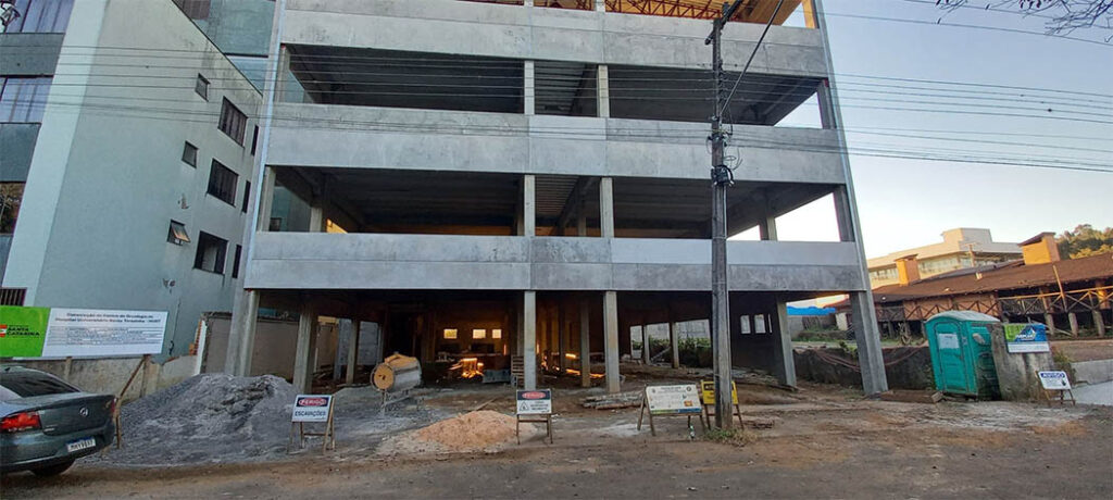 HUST Joaçaba obras oncologia 