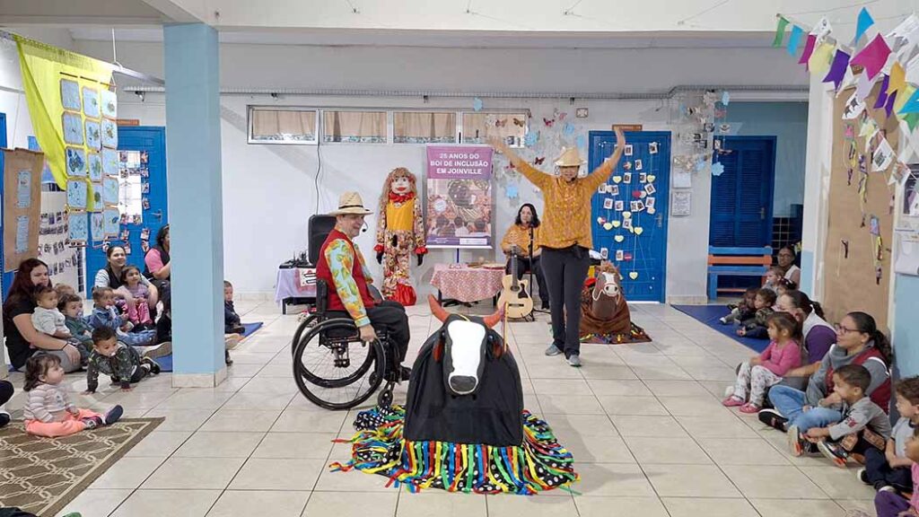 Joinville Projeto de Folclore Boi de Mamão, Boi da Inclusão