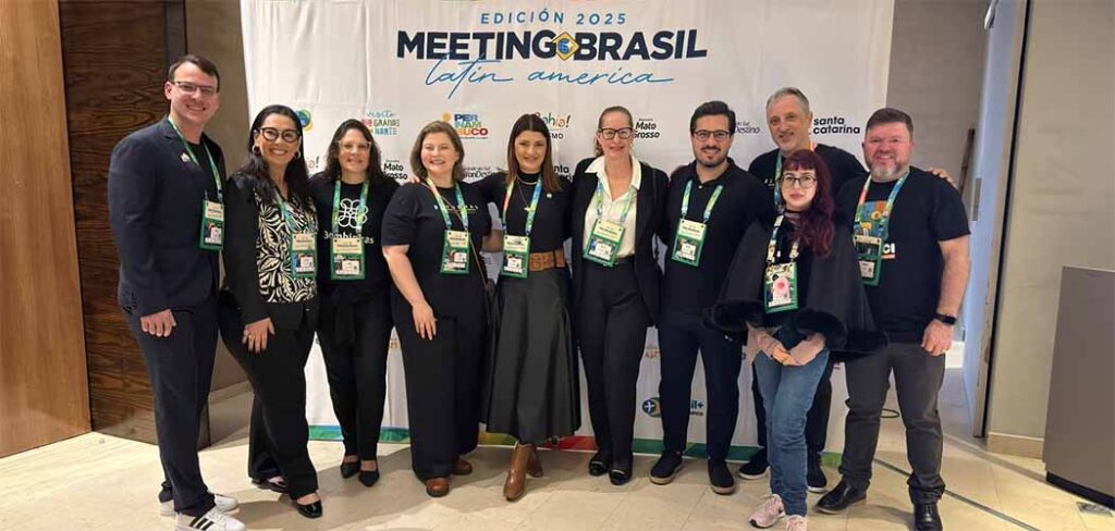 Evento internacional conecta destinos brasileiros a mais de 600 operadores de turismo da América Latina/Foto: Reprodução/Secom SC