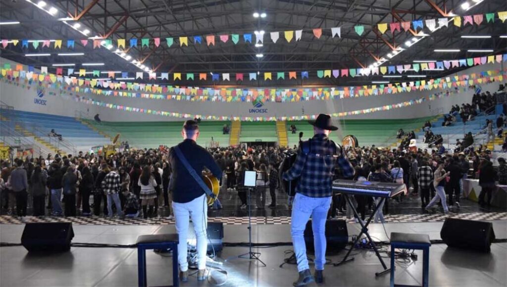 Esta foi a primeira edição da Festa Julina