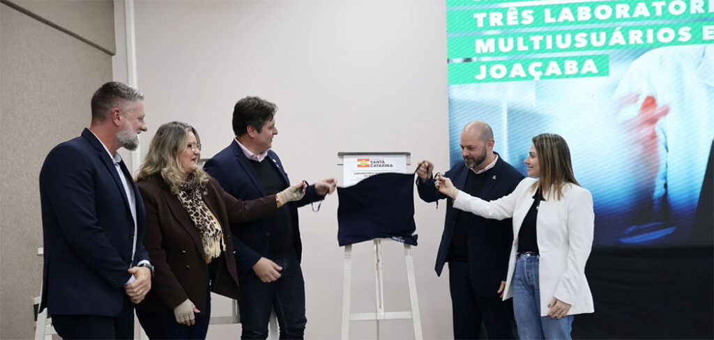 Unoesc Joaçaba inaugurou três Laboratórios Multiusuários viabilizados com recursos do Governo do Estado/Milena Nandi/Fapesc