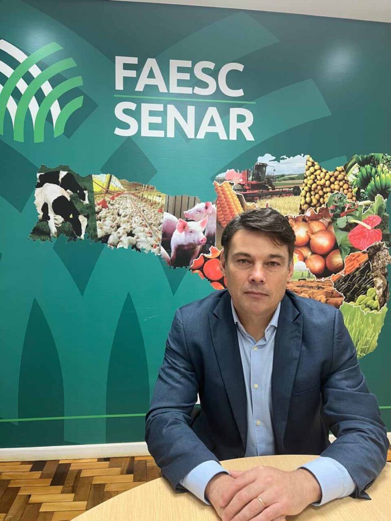 Clemerson Argenton Pedrozo - vice-presidente da Faesc