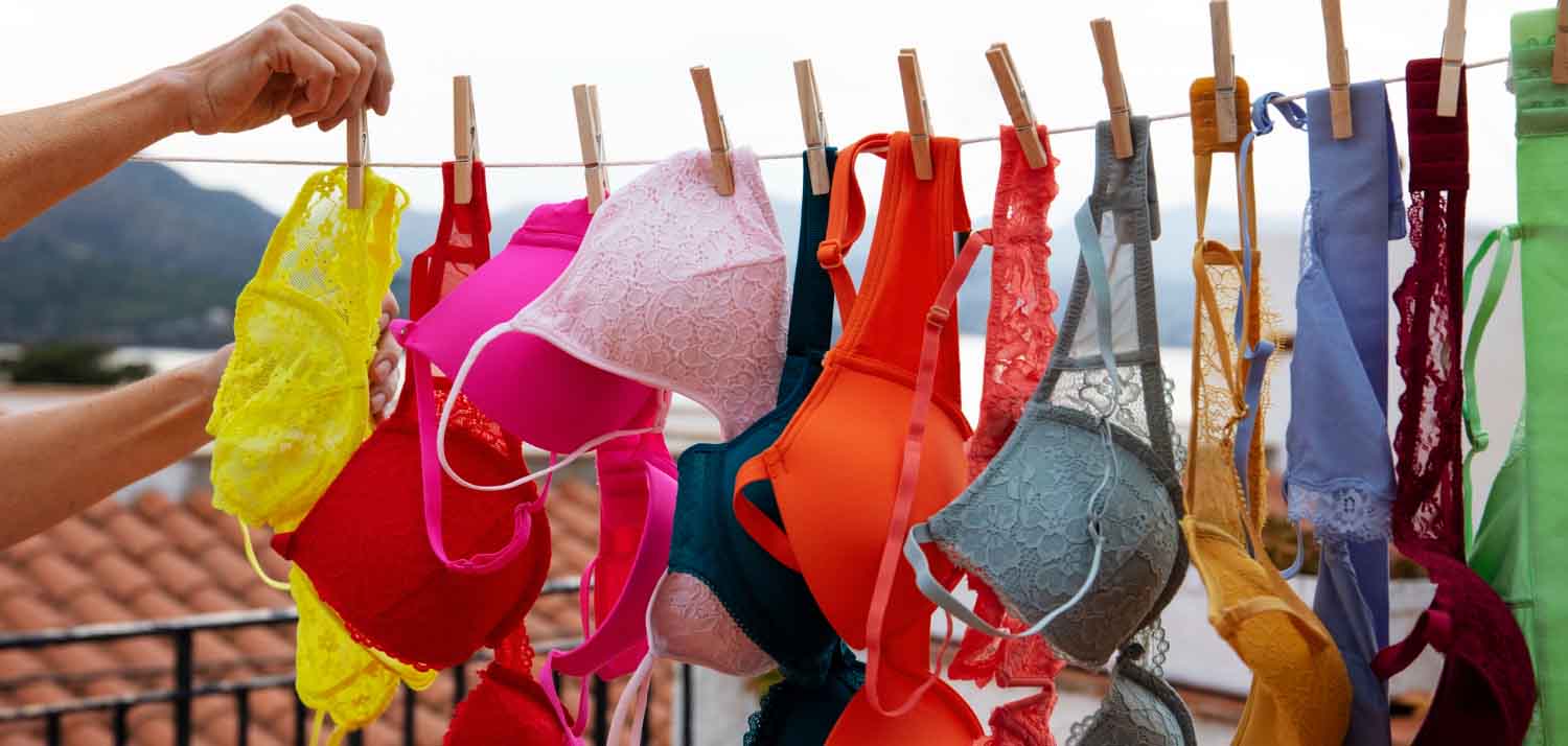 Formas de lavar as roupas íntimas e meias