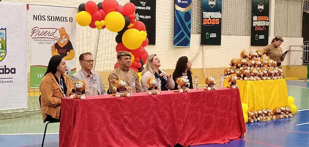 Formatura do Proerd em Joaçaba