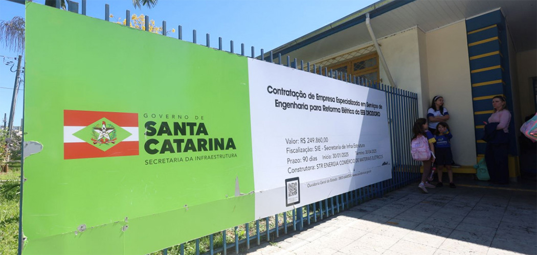 Governo de SC investirá R$ 24 milhões na infraestrutura das escolas estaduais de Concórdia e região
