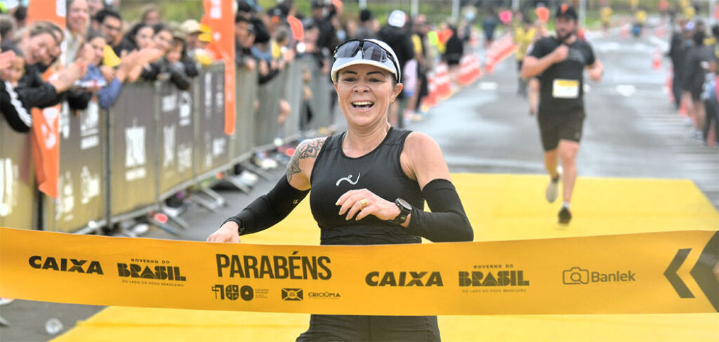 Patricia Almeida, campeã da Maratona
