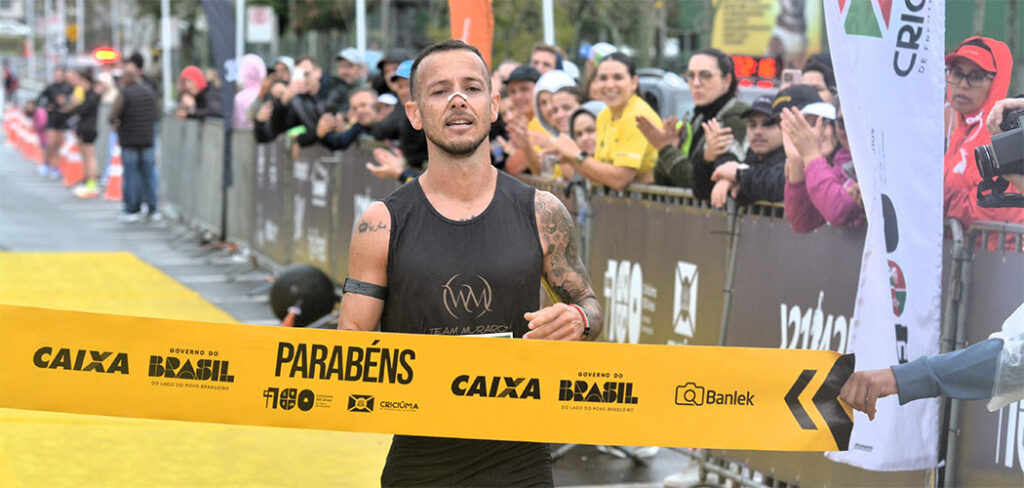 Willian Muraro da Silva, campeão da Maratona