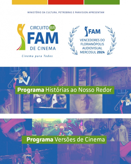 Curtas premiados no FAM 2024 formam programação do Circuito FAM de Cinema
