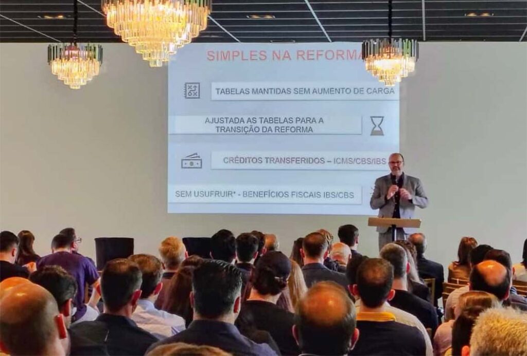 Conplan Contabilidade palestra em Joaçaba