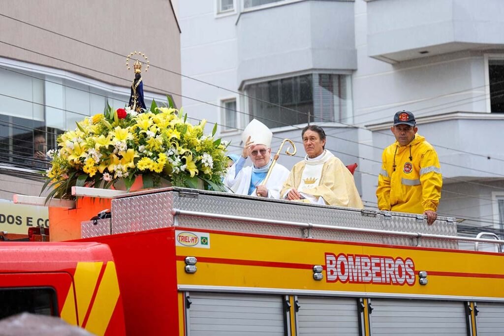 Governador SC na Romaria em Campos Novos 