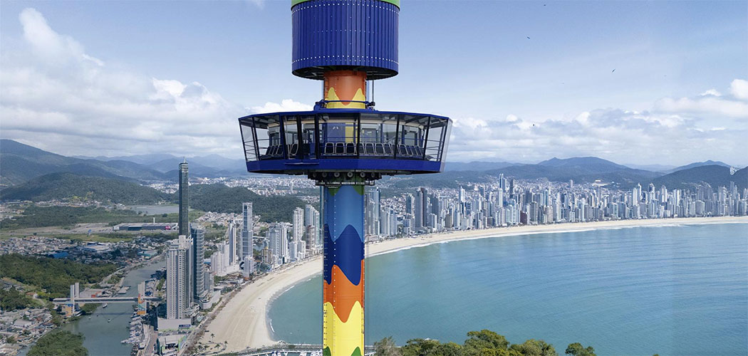 Parque Unipraias inaugura Super Gyro Tower -
