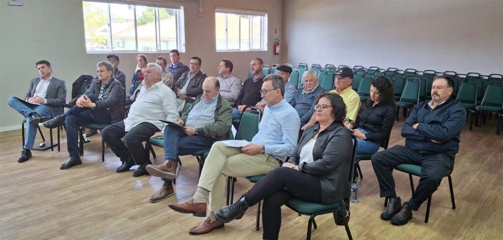 Reunião FAESC lideranças sindicais 