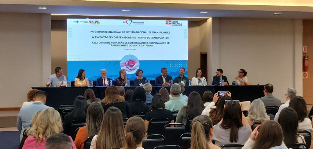 Santa Catarina encontro Internacional de Doação de Órgãos e Transplantes