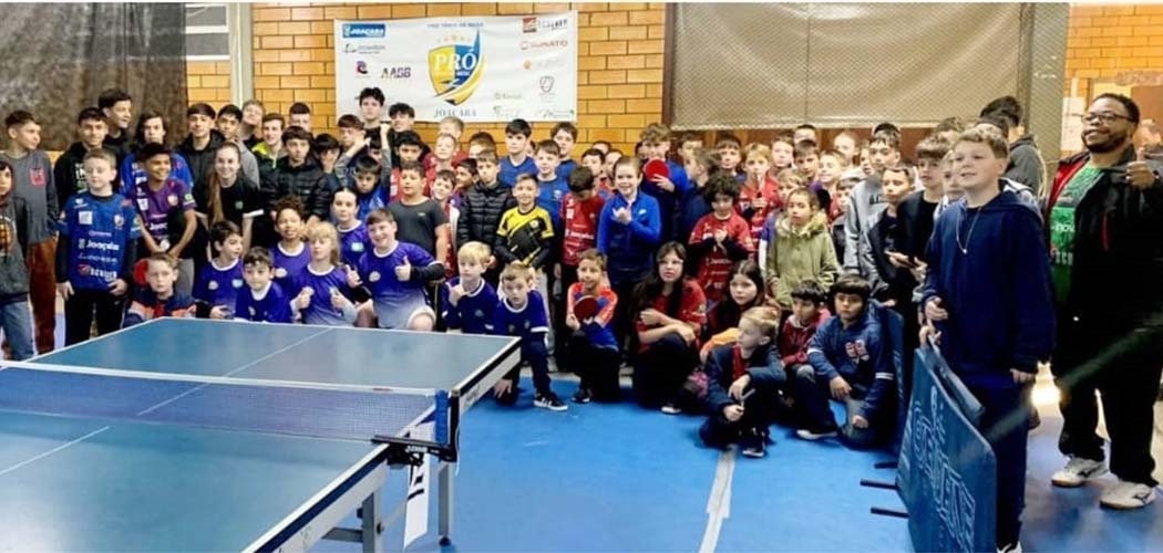 Torneio aberto de Tênis de mesa em Joaçaba