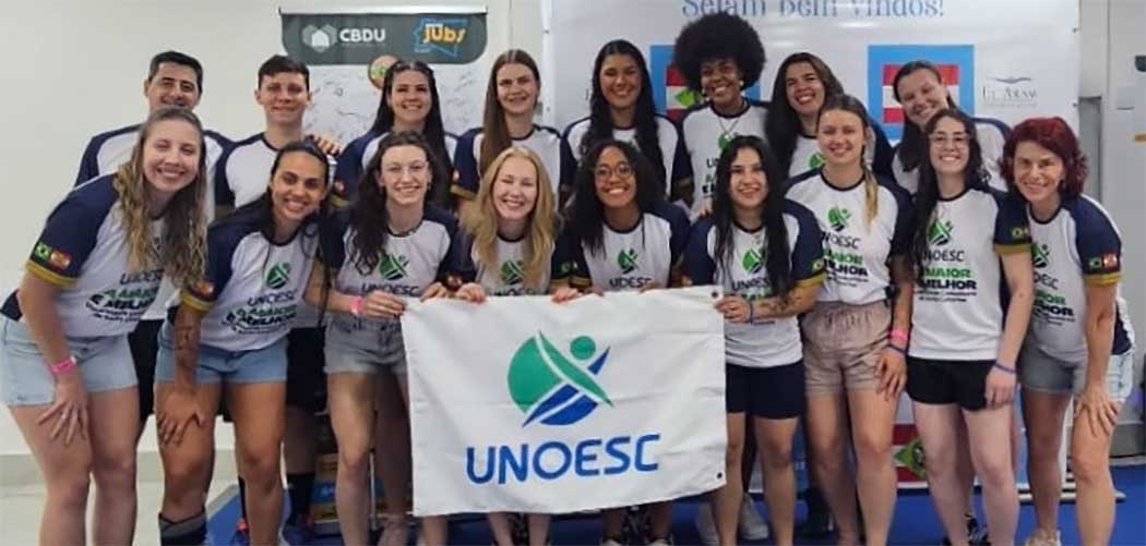 Unoesc participa dos Jogos Brasileiros Universitários
