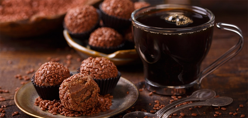 Brigadeiro gourmet de café