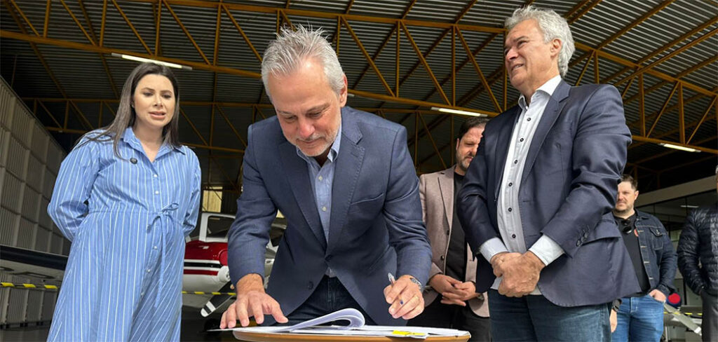 Aeroporto de Xanxerê terá terminal de passageiros e novo cercamento