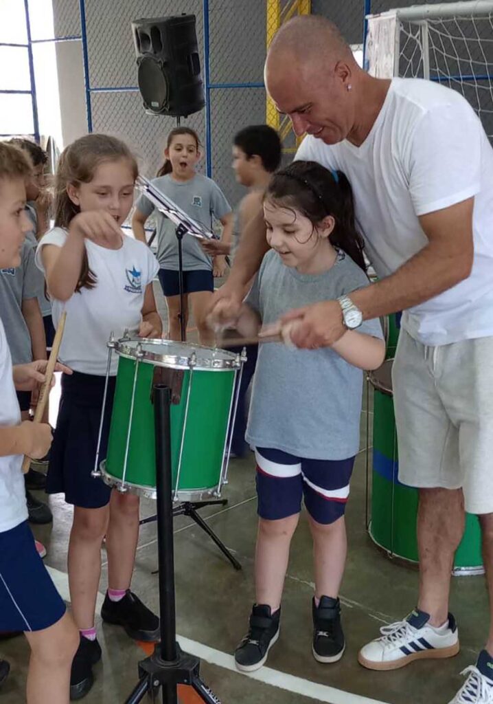 Aulas de Percussão e Bateria em Blumenau 