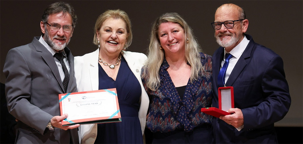 Grupo Tejo recebe Medalha Cruz e Sousa