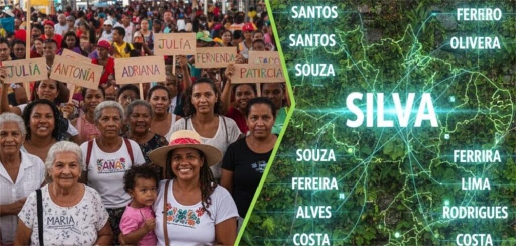 IBGE revela os nomes e sobrenomes mais comuns do Brasil