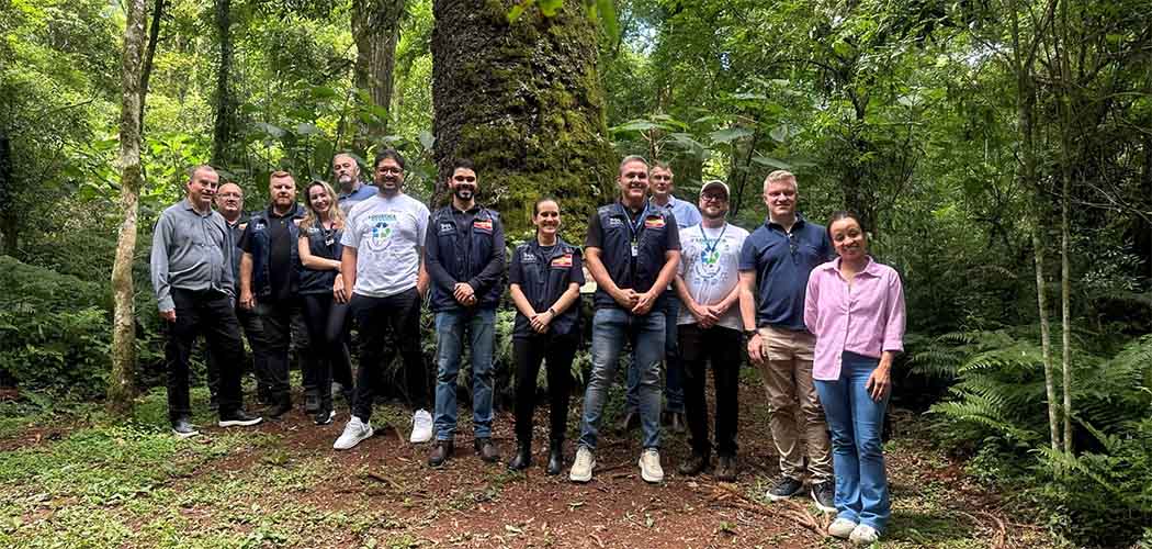 Presidente do IMA visita Parque Estadual das Araucárias