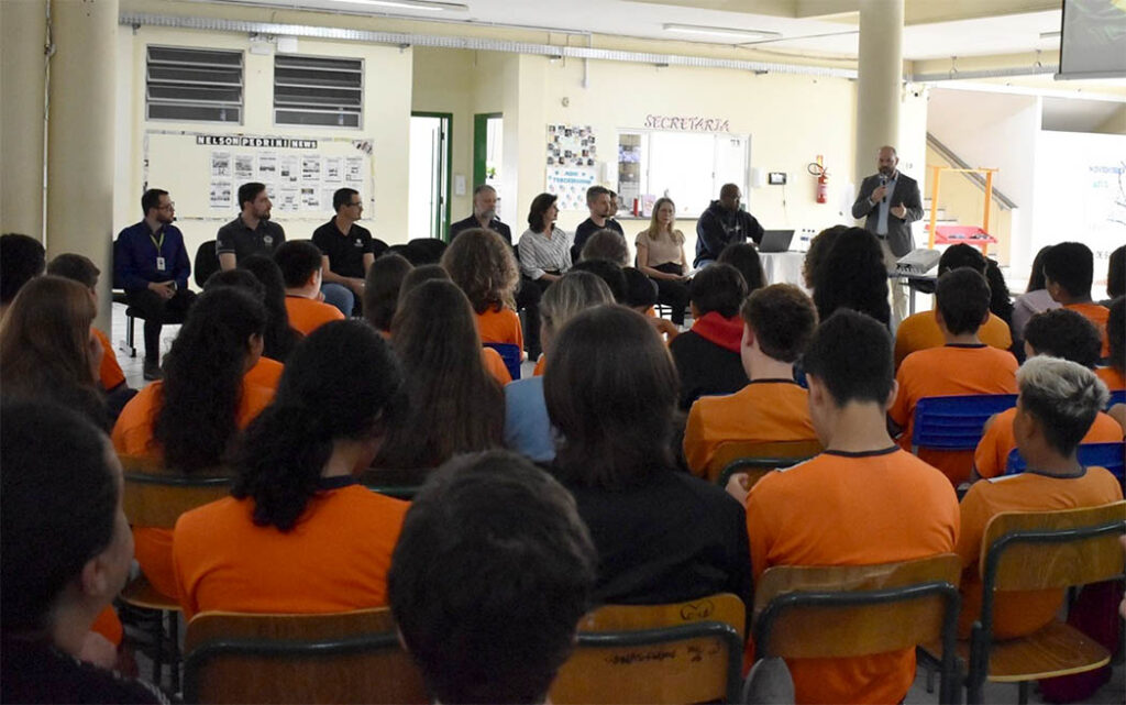Unoesc projeto Escola Nelson Pedrini