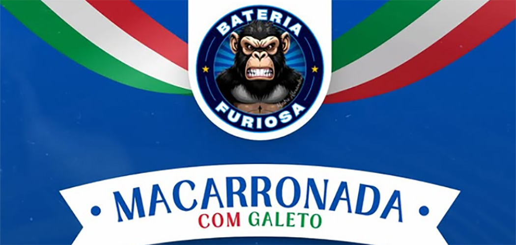 Bateria Furiosa da Vale Samba convida para Macarronada com Galeto em Joaçaba