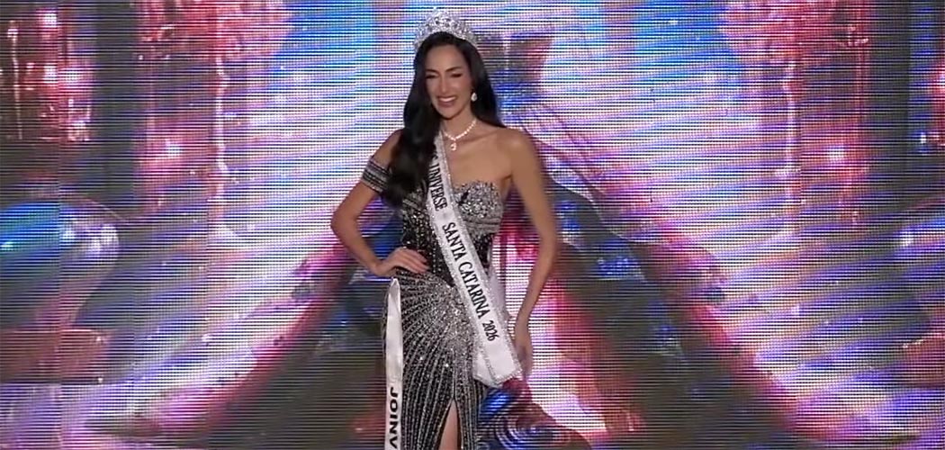 Camilla Souza é coroada Miss Universe Santa Catarina 2026