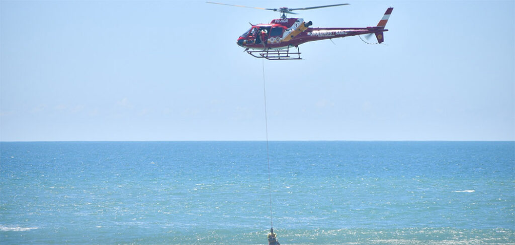 Batalhão de Operações Aérea de SC reforça preparo para resgates aéreos