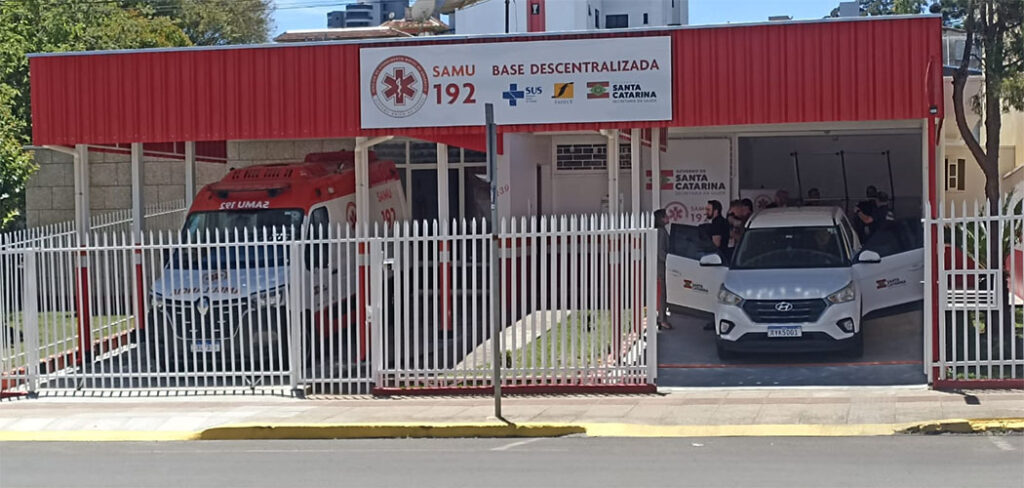 SAMU SC inaugura base da Unidade de Suporte Avançado em Curitibanos